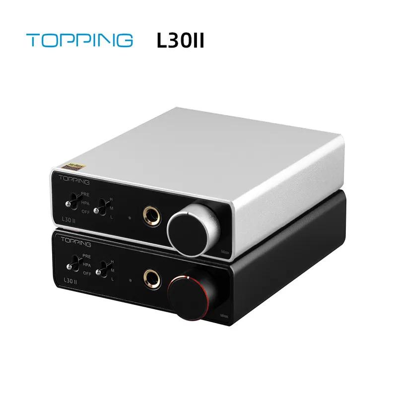 TOPPING L30 II NFCA 헤드폰 앰프, 고해상도 오디오 프리앰프, 6.35mm, 3500 mW2, 560 mW2, HiFi AMP